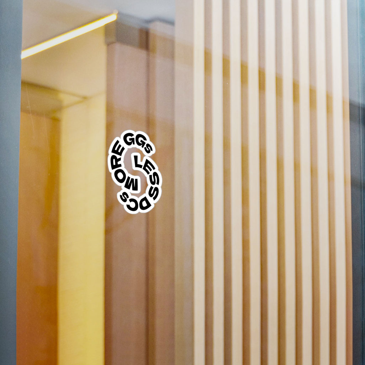 More GGs Less DCs Vinyl Sticker