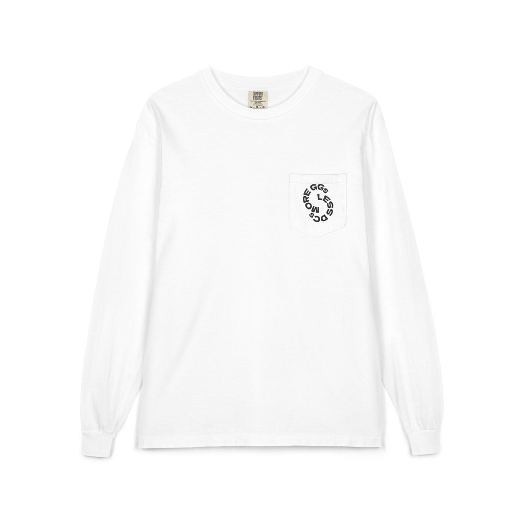 More GGs, Less DCs Pocket Long Sleeve Tee
