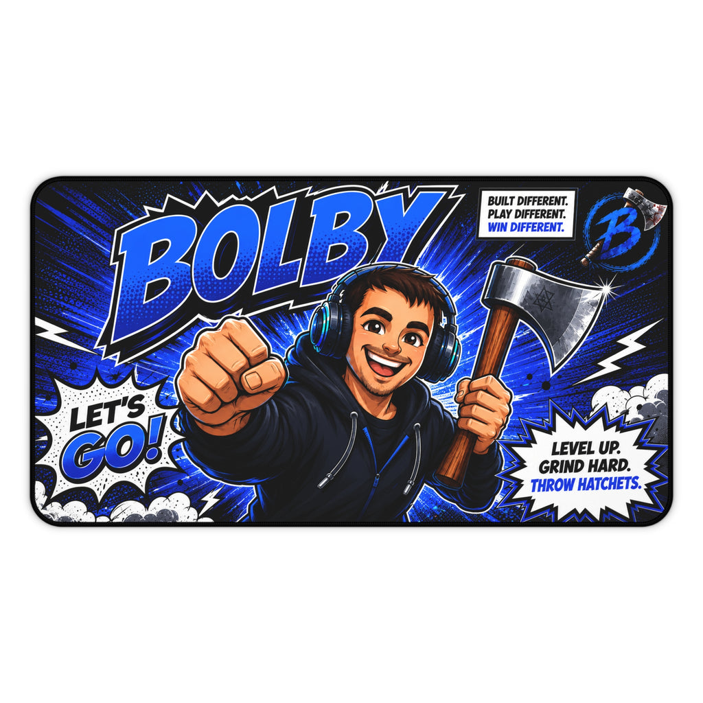 Bolby Comic Desk Mat