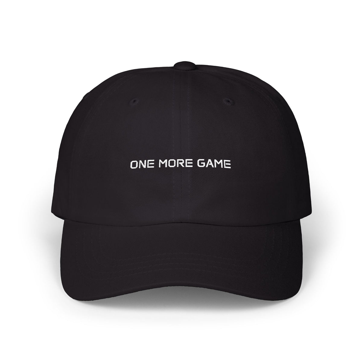 One More Game Embroidered Hat