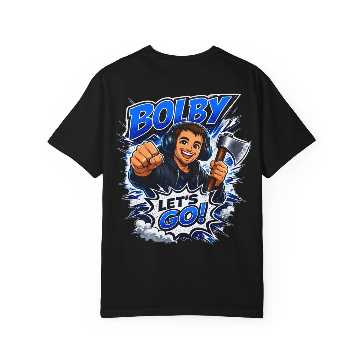 Bolby 'Let's Go!' Graphic Tee