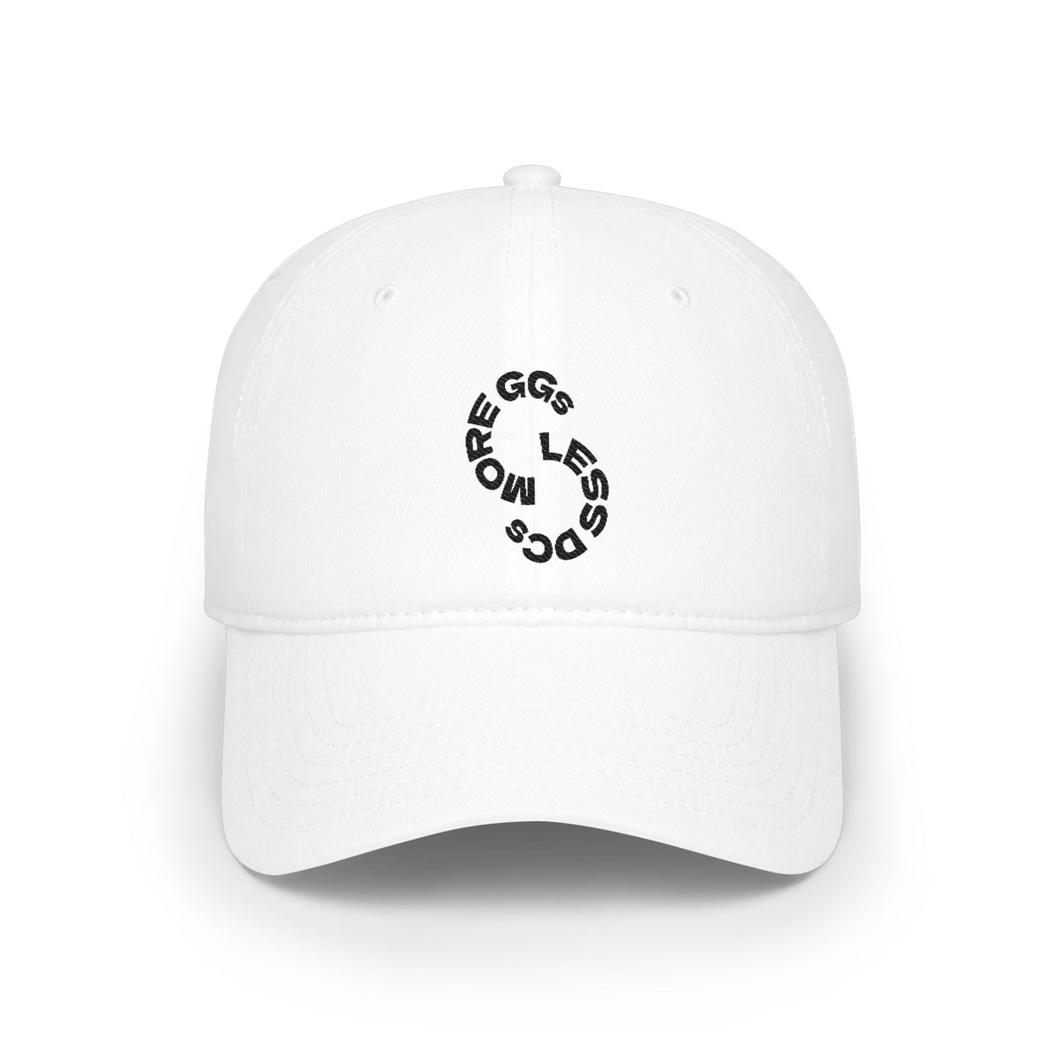 More GGs, Less DCs - Embroidered Hat