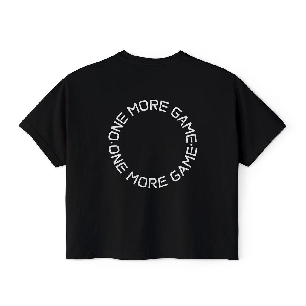 One More Game Boxy Tee