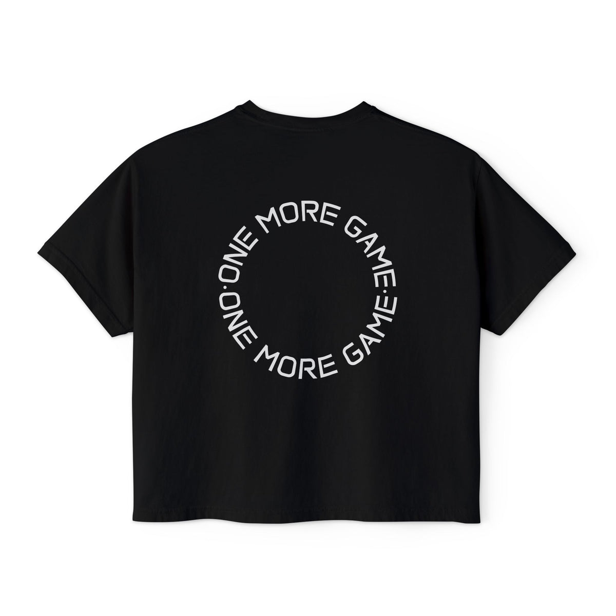 One More Game Boxy Tee
