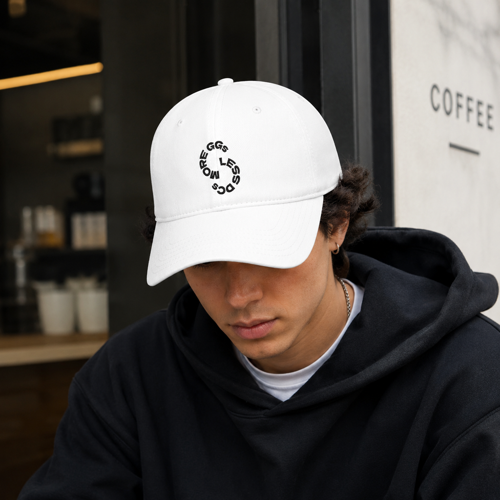 More GGs, Less DCs - Embroidered Hat